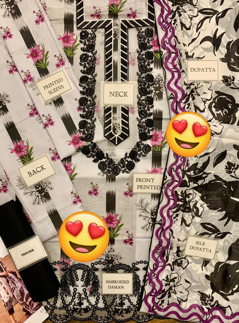3PC UNSTITCHED SUIT